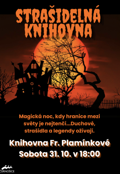 Plakát události Strašidelná knihovna