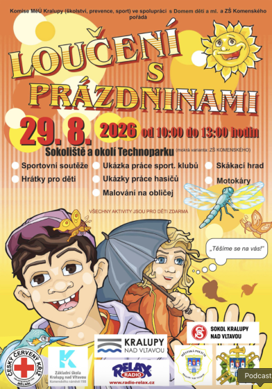 Plakát události Loučení s prázdninami