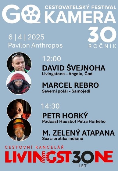 Plakát události GO KAMERA 2025 | Švejnoha, Rebro, Horký, Atapana