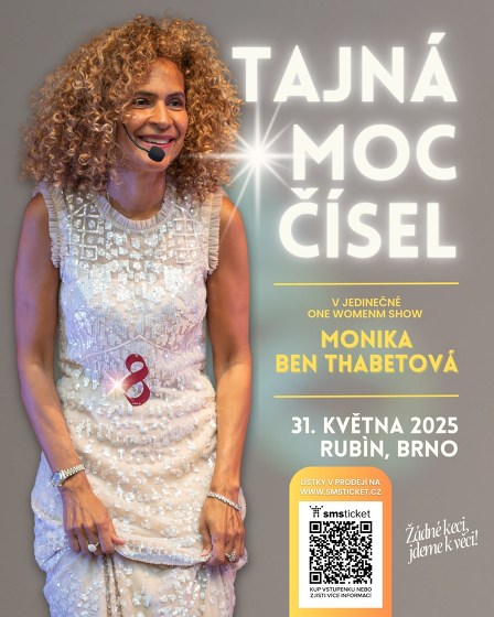 Plakát události Monika Ben Thabetová: Tajná moc čísel
