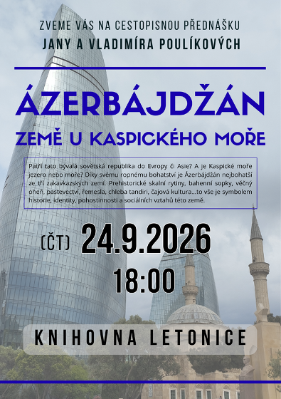 Plakát události Azerbajdžán - země kaspického moře