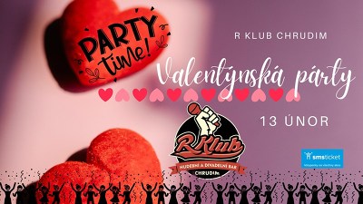 Plakát události Valentýnská párty - Chrudim