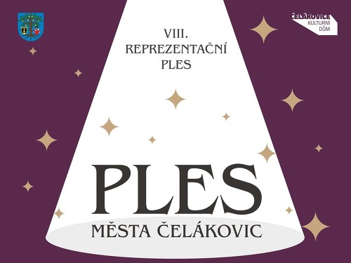 Plakát události VIII. Reprezentační ples města Čelákovic