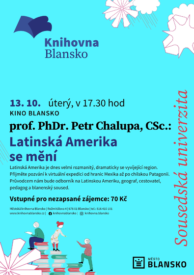 Plakát události Latinská Amerika se mění
