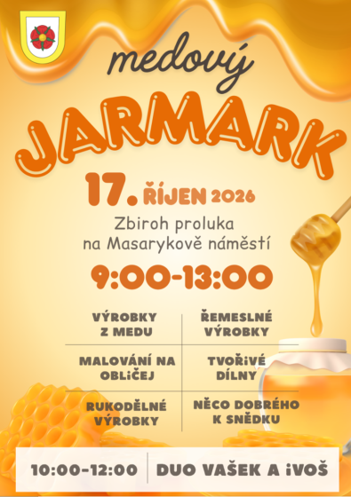 Plakát události Medový jarmark