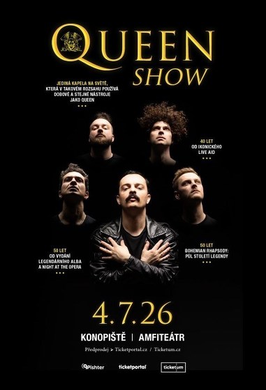 Plakát události QUEENSHOW Konopiště
