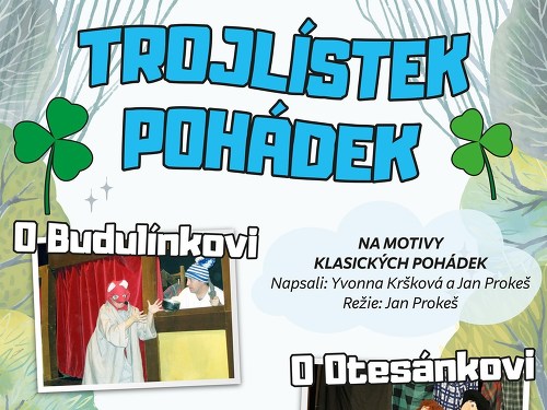 Plakát události Nedělní pohádka - Trojlístek pohádek