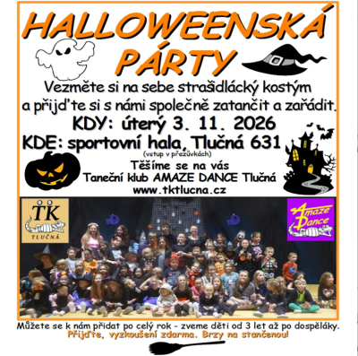 Plakát události Halloweenská Party