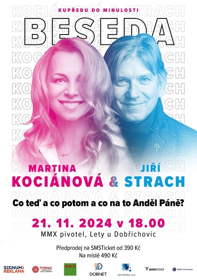 Plakát události Kupředu do minulosti Lety u Dobřichovic - Strach, Kociánová