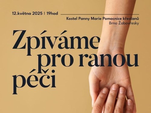 Plakát události Zpíváme pro ranou péči