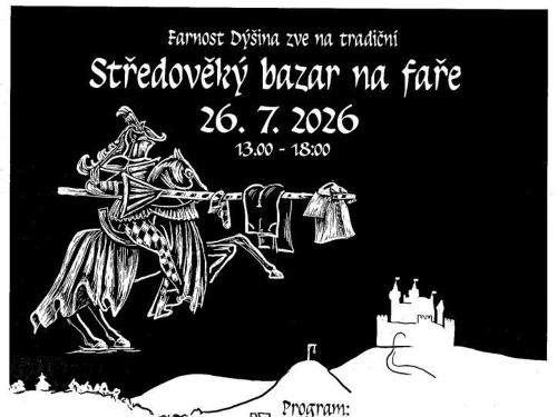 Plakát události Středověký bazar na faře