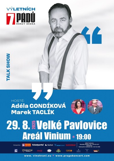 Plakát události (Vý)letních 7 pádů Honzy Dědka