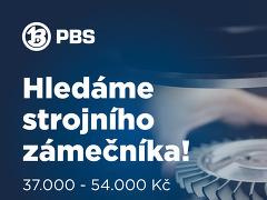 První brněnská strojírna Velká Bíteš, a. s. nabízí práci na pozici STROJNÍ ZÁMEČNÍK (37 000 až 54 000 Kč s odměnami a příplatky) v obci Velká Bíteš