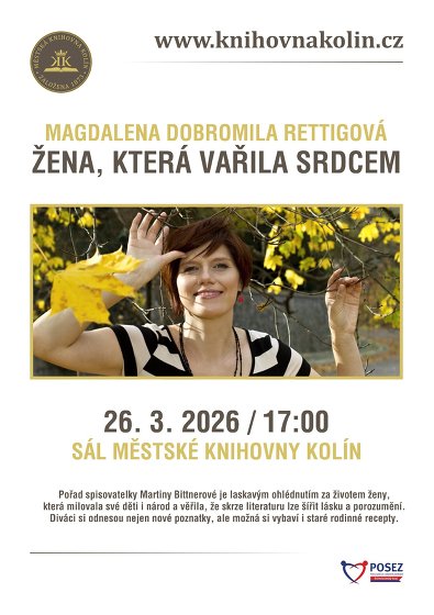 Plakát události Magdalena Dobromila Rettigová, žena která vařila srdcem