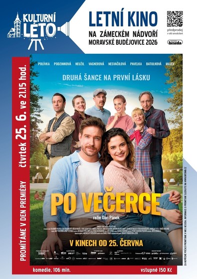 Plakát události Letní kino: Po večerce