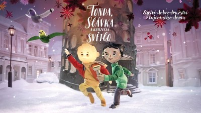 Plakát události Vinohradský film pro děti: Tonda, Slávka a kouzelné světlo