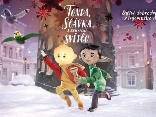 Plakát události Vinohradský film pro děti: Tonda, Slávka a kouzelné světlo