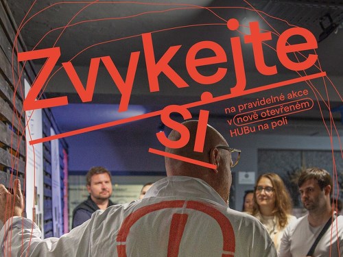 Plakát události sobotní brunch na POLI DESIGNU
