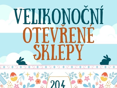 Plakát události Velikonoční otevřené sklepy 2025