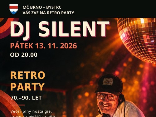 Plakát události DJ Silent - Retro party