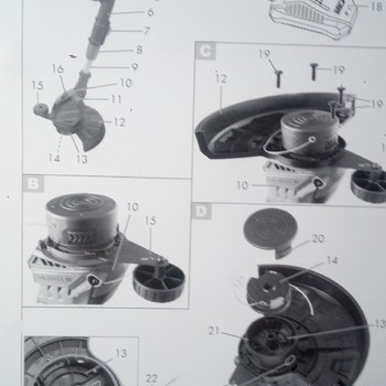 Aku strunová sekačka PART 20-Li C3, 4 Ah