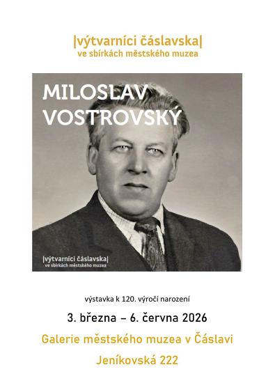Plakát události Jaroslav Vostrovský