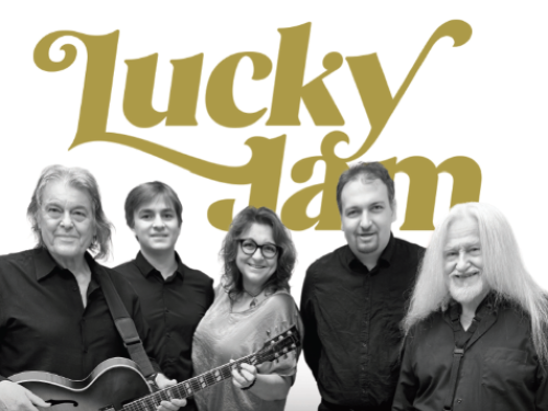 Plakát události Koncert Lucky Jam: Jazz, swing, šanson...