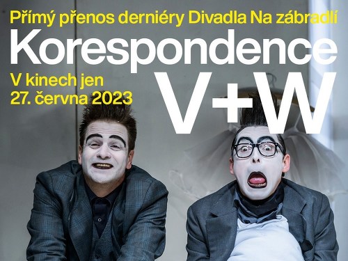 Plakát události Korespondence V+W