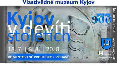 Plakát události Komentované prohlídky k výstavě Kyjov v devíti stoletích