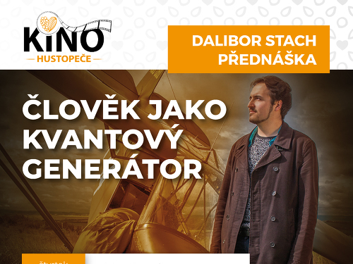 Plakát události Člověk jako kvantový generátor