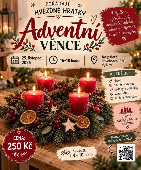Plakát události Adventní věnce