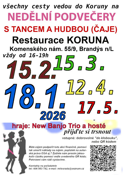 Plakát události Čaje o páté