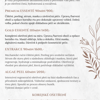 N-studio Kosmetika Ivančice, Chřestová 39