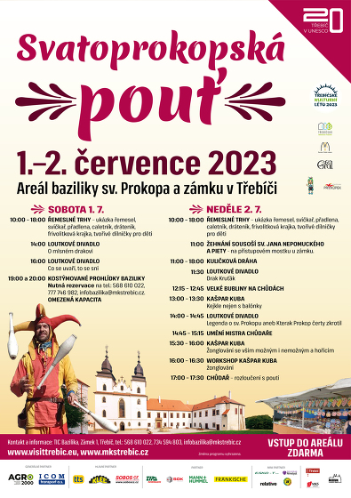 Plakát události Svatoprokopská pouť