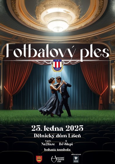 Plakát události Ples SK Líšeň