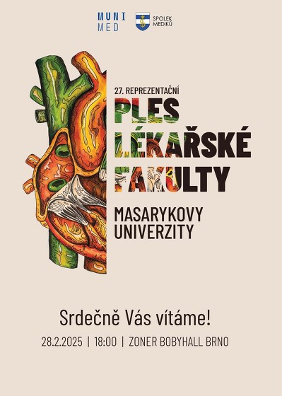 Plakát události 27. Reprezentační ples LF MU a SM