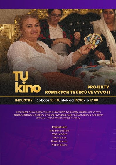 Plakát události Tukino 2026 / Industry: Projekty romských tvůrců ve vývoji