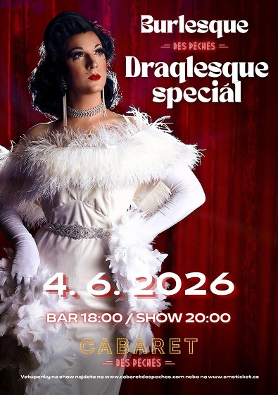Plakát události Burlesque des Péchés: Draglesque Speciál
