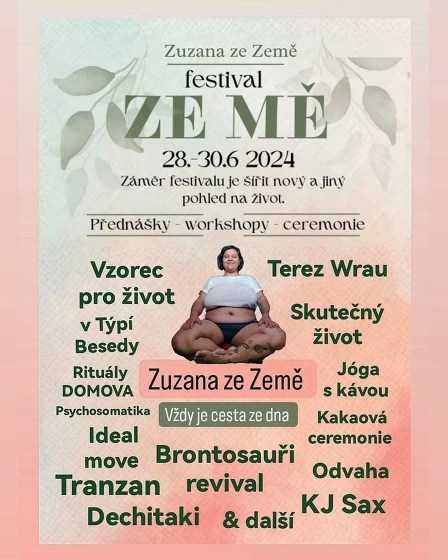 Plakát události festival ZE MĚ
