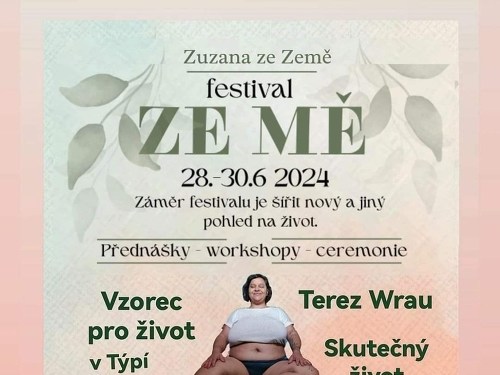 Plakát události festival ZE MĚ