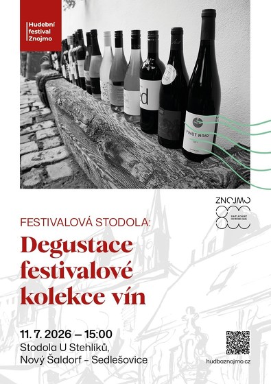 Plakát události Festivalová stodola: Degustace festivalové kolekce vín