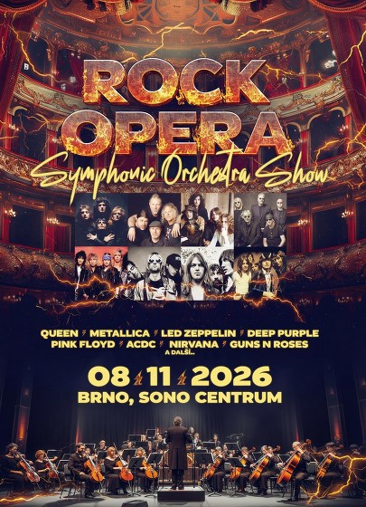 Plakát události Rock Symphony Orchestra Show
