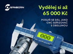 SANBORN s.r.o. nabízí práci na pozici CNC operátor/seřizovač m/ž v obci Velké Meziříčí