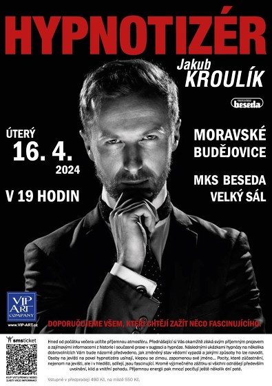 Plakát události HYPNOTIZÉR