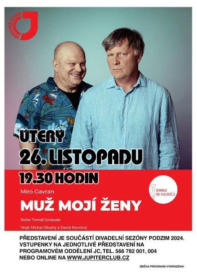 Plakát události Muž mojí ženy
