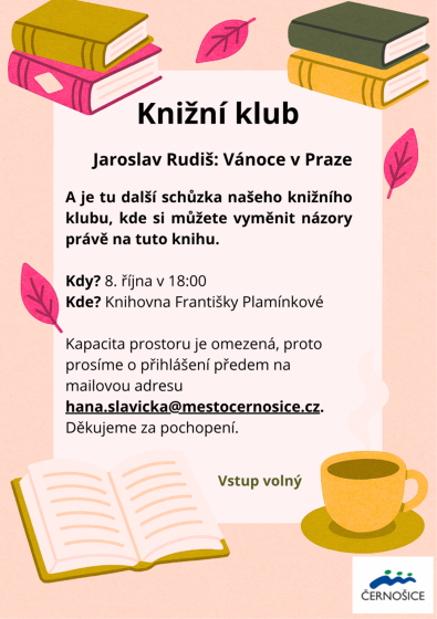 Plakát události Knižní klub