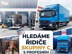 Extra Stěhování s.r.o. nabízí práci na pozici Hledáme řidiče skupina C, vstupní bonus Rokycany Plzeň v obci Rokycany