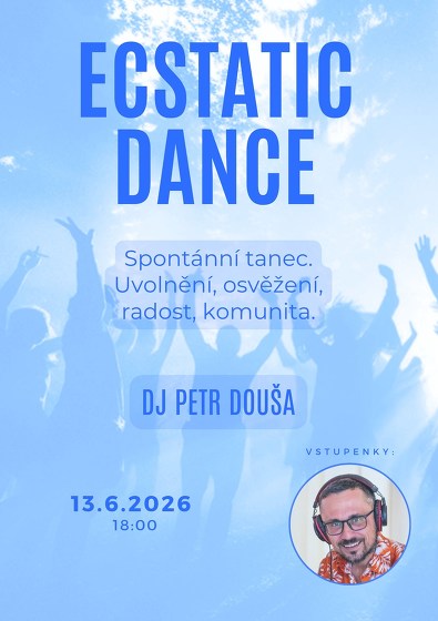 Plakát události Ecstatic Dance - DJ Petr Douša