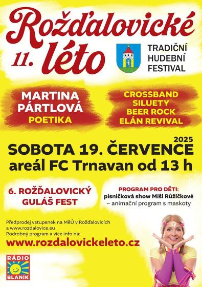 Plakát události Rožďalovické léto