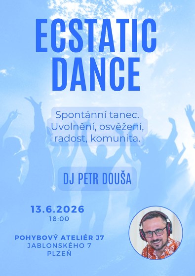 Plakát události Ecstatic Dance - DJ Petr Douša